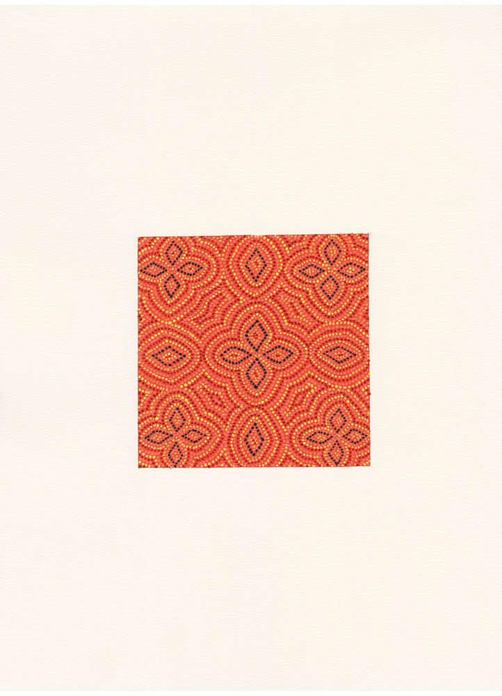 Bhil Blossom vibrant  Art Work Rug